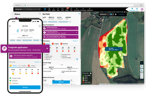 xarvio® Digital Farming Solutions、CNHとの連携で生産者のための デジタルプラットフォームの選択肢を拡大